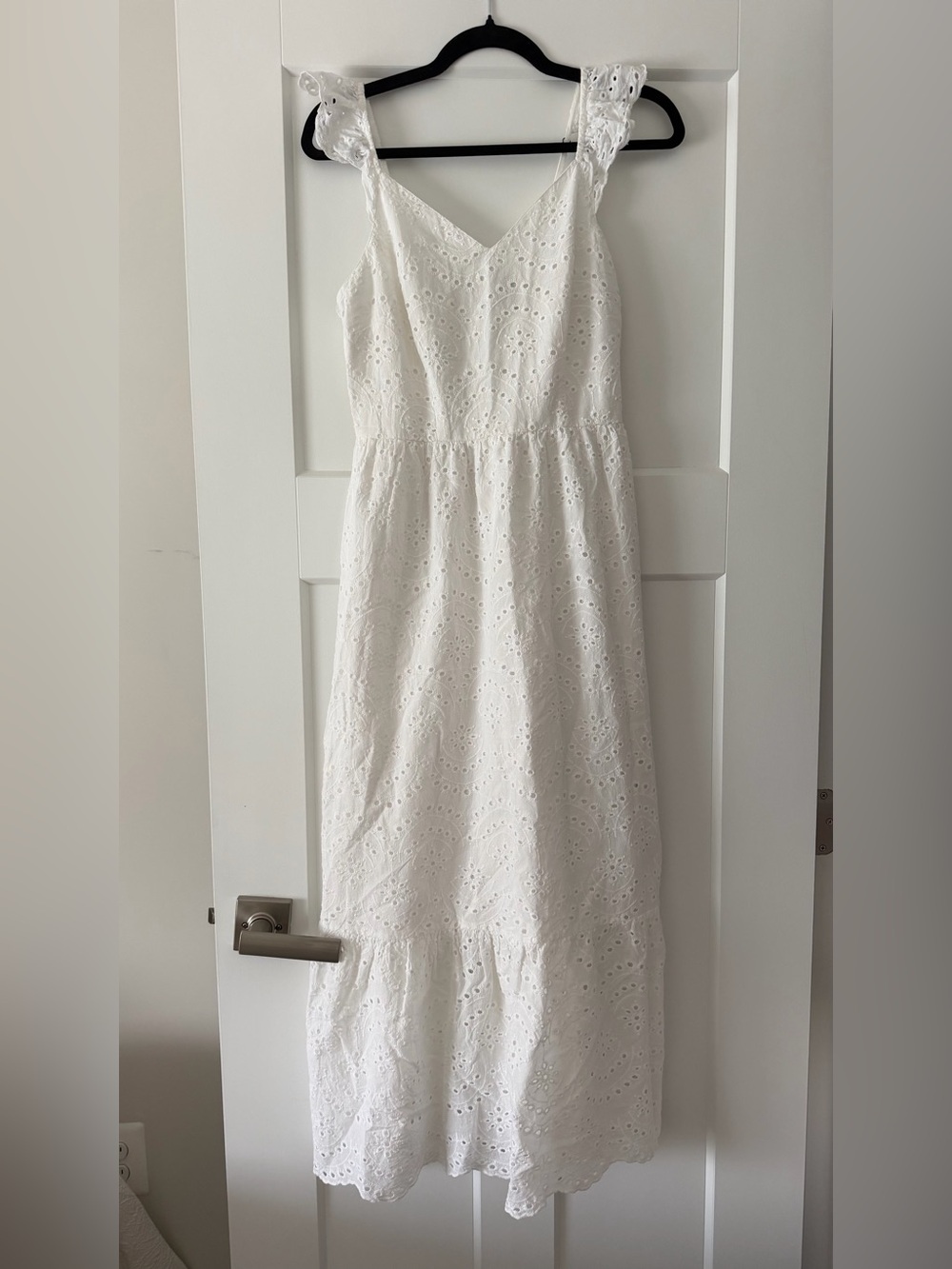 Sincerely Jules Women's White 100% Cotton Midi Dress - M